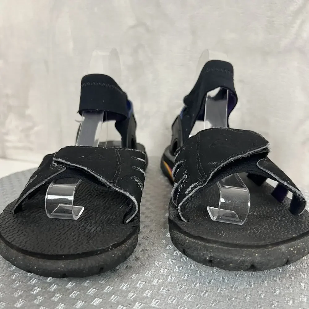 VTG Nike ACG Air Deschutz Sandals‎ Mens 9 Black Hiking Outdoor 90s 190013-041